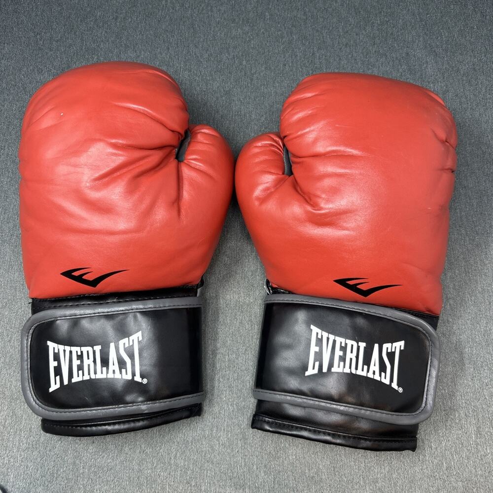 Everlast Boxing Pro Style Training Gloves Red Sparring Mitt Heavy Bag Training